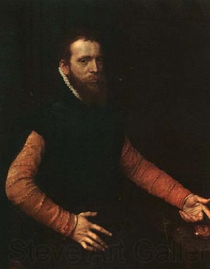 MOR VAN DASHORST, Anthonis Portrait of a Goldsmith Germany oil painting art